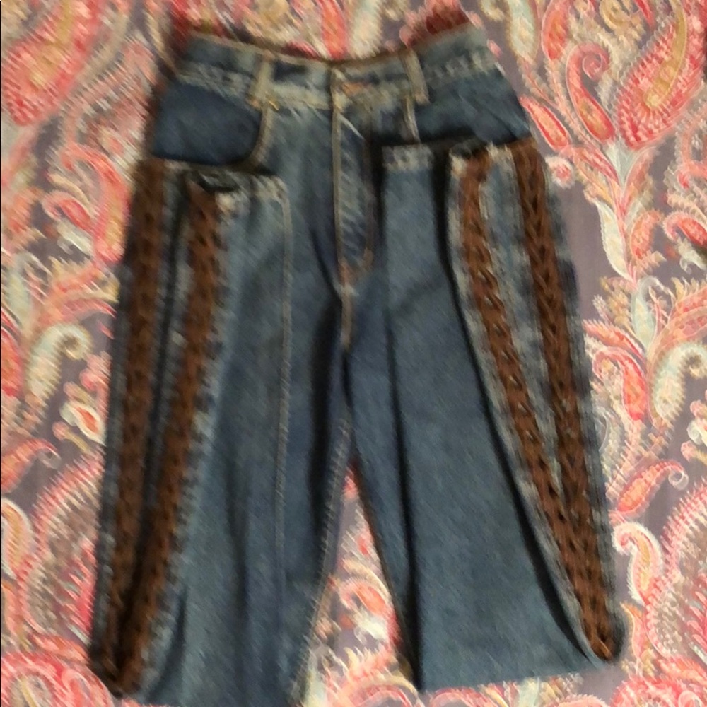 Vintage Lawman Brown Lacing Bareback